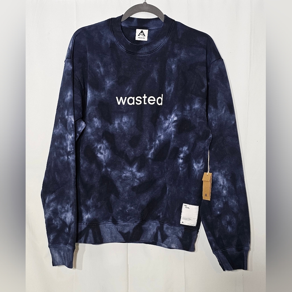 Wasted Collective crew neck sweatshirt. Medium NWT